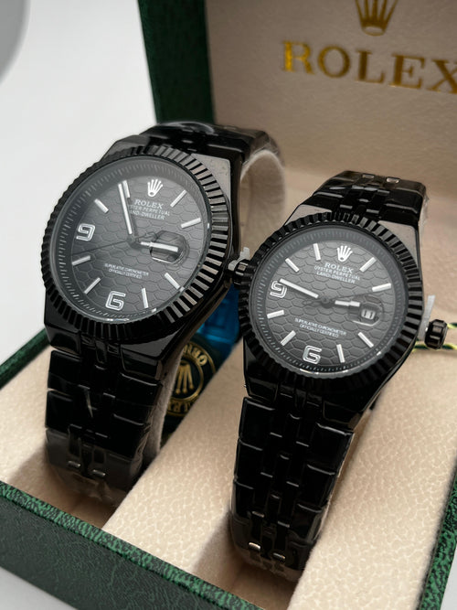 COMBO PAREJA RX LAND ACERO/NEGRO BISEL/NEGRO CARA/NEGRA
