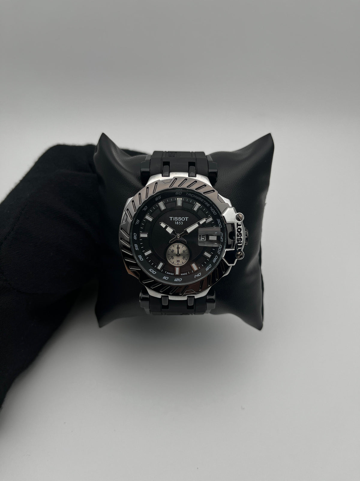 TSST GOMA/NEGRO CARA/NEGRA/CRONO/PLATEADA BISEL/NEGRO/PLATEADO