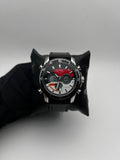 G-FOX 2019 ORIGINAL ANALOGO/DIGITAL CUERO/NEGRO CARA/NEGRA/PLATEADA/ROJA BISEL/NEGRO