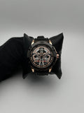 SAINT 17015 GOMA/NEGRO/GRIS CARA/PLATEADA/PALO ROSA BISEL/NEGRO