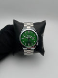 SKO GMT ACERO/PLATEADO CARA/VERDE BISEL/PLATEADO