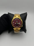 SKO GMT ACERO/DORADO CARA/ROJA BISEL/DORADO