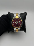 SKO GMT ACERO/BICOLOR CARA/ROJA BISEL/DORADO