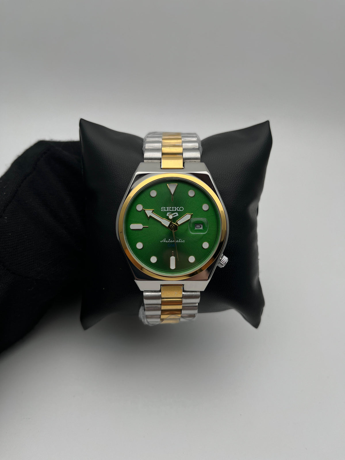 SKO GMT ACERO/BICOLOR CARA/VERDE BISEL/DORADO