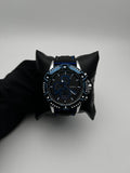 SAINT 17099 ORIGINAL GOMA/NEGRO/AZUL CARA/NEGRA/AZUL/3 CRONOS BISEL/AZUL CAJA/PLATEADA